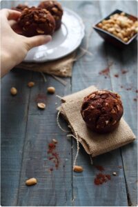 Muffins Au Cacao Amer Et Cacahu Tes Chefnini