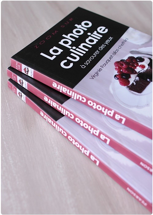 3 exemplaires de mon livre La photo culinaire à gagner
