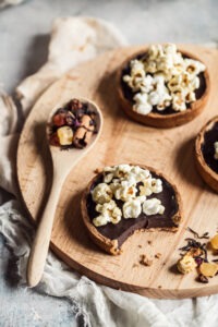 Tartelettes Chocolat Au Pop Corn Tea ChefNini