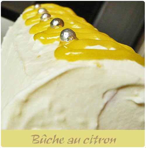 Recette de Bûche citronné & Chocolat Blanc Weiss
