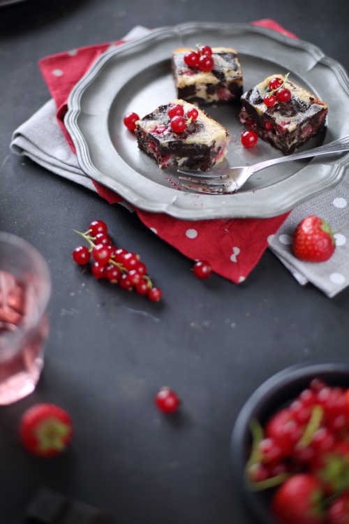 Brownie-double-chocolat-fruits-rouges